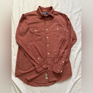 Polo by Ralph Lauren Men's Brick Casual Button-Down Shirt
